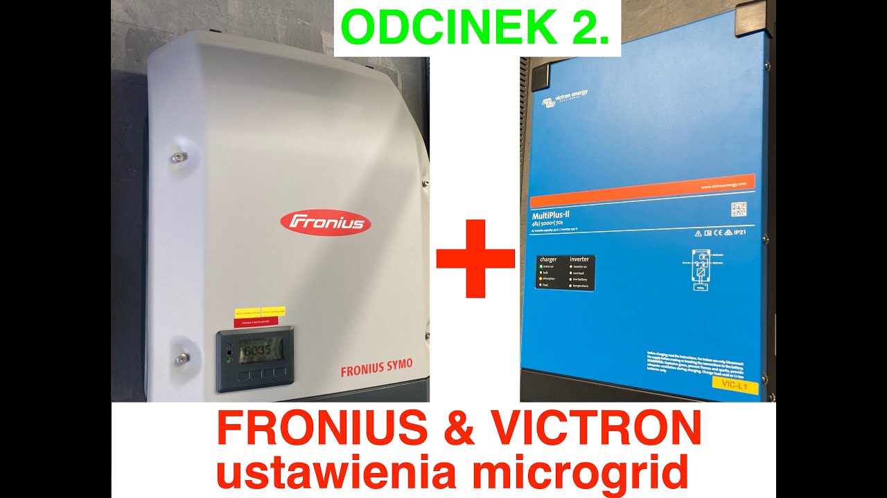 Fronius OFFgrid - Ustawienia z Victron Multiplus - odc 2. Ustawienia MODBUS