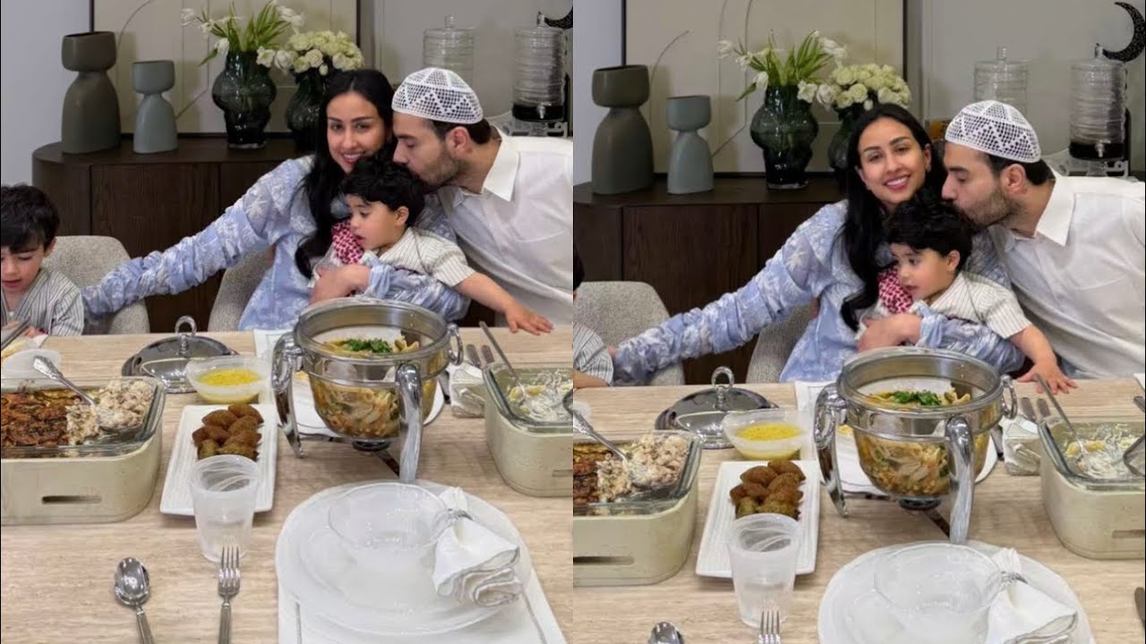 9 رمضان🌙عقيل يجهز الفطور وفرح الهادي مصدومه من اللذاذه🥰نوح وأدومي عجبهم الاكل ولابسين دشاديش😂