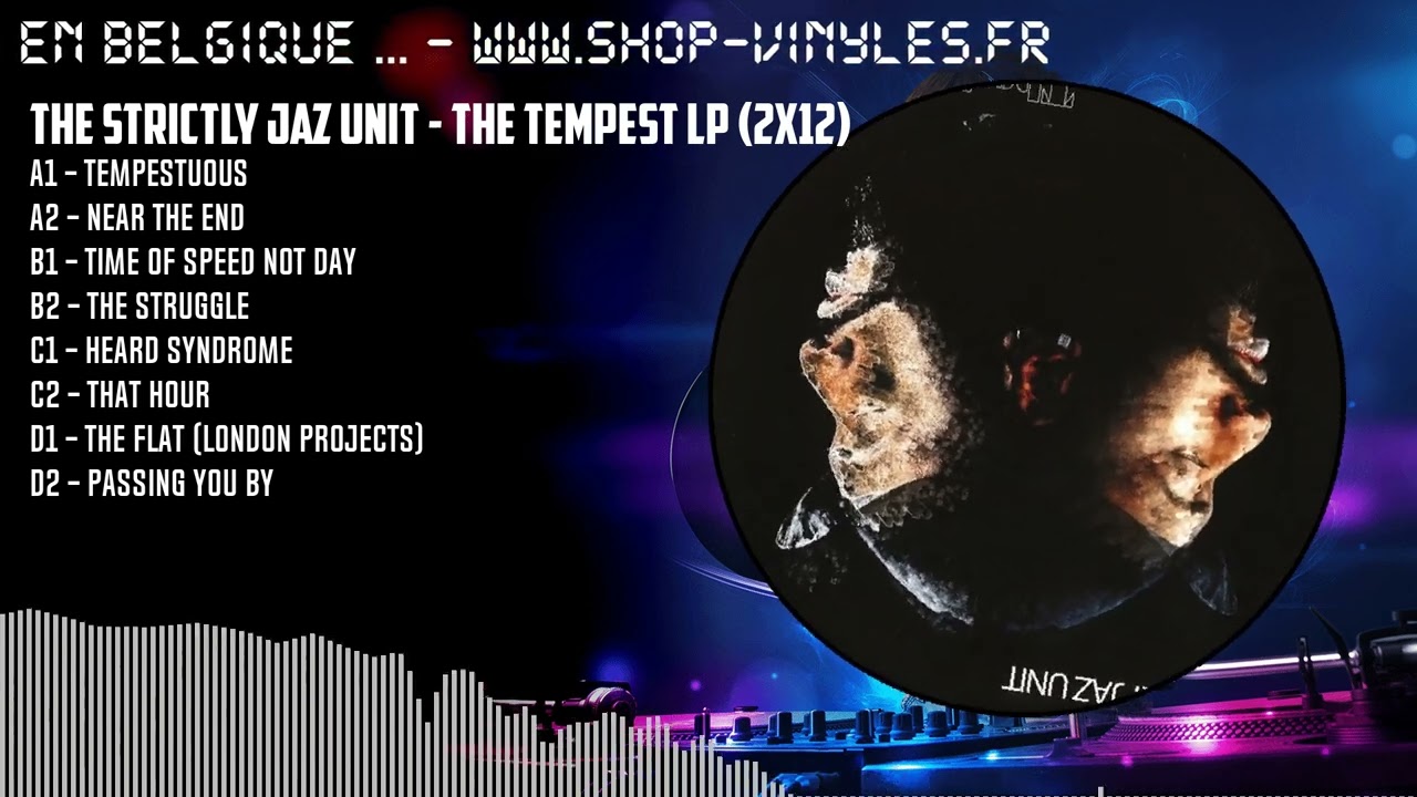 The Strictly Jaz Unit - The Tempest LP (2x12) [BLACK] (SJUDLP1)