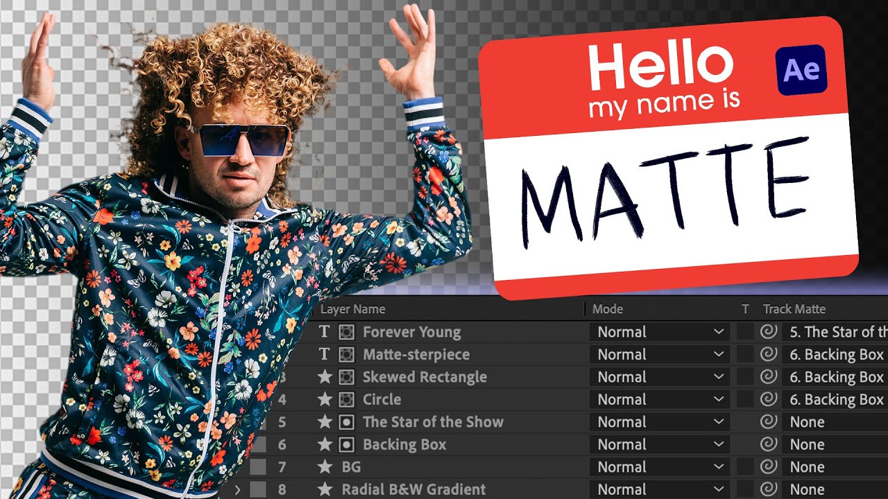 The GAME CHANGING New Track Matte System in After Effects 2023