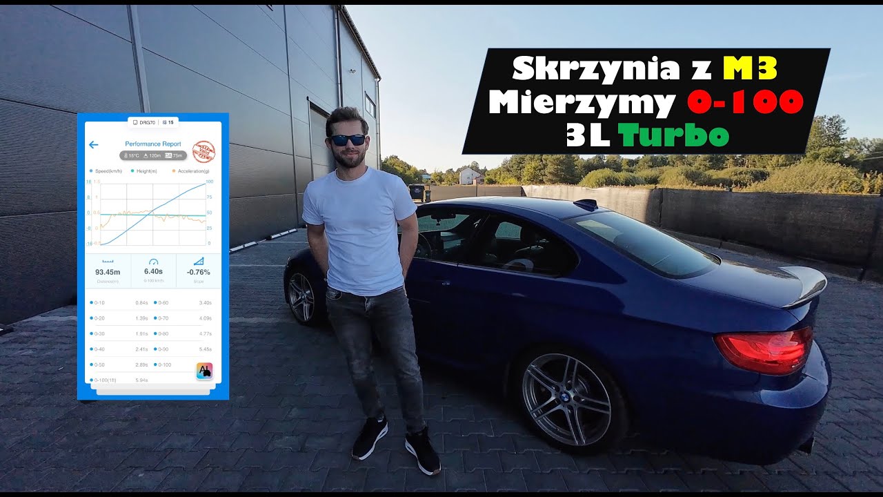 Mierzymy BMWe E92 335IS ze skrzynią z M3!