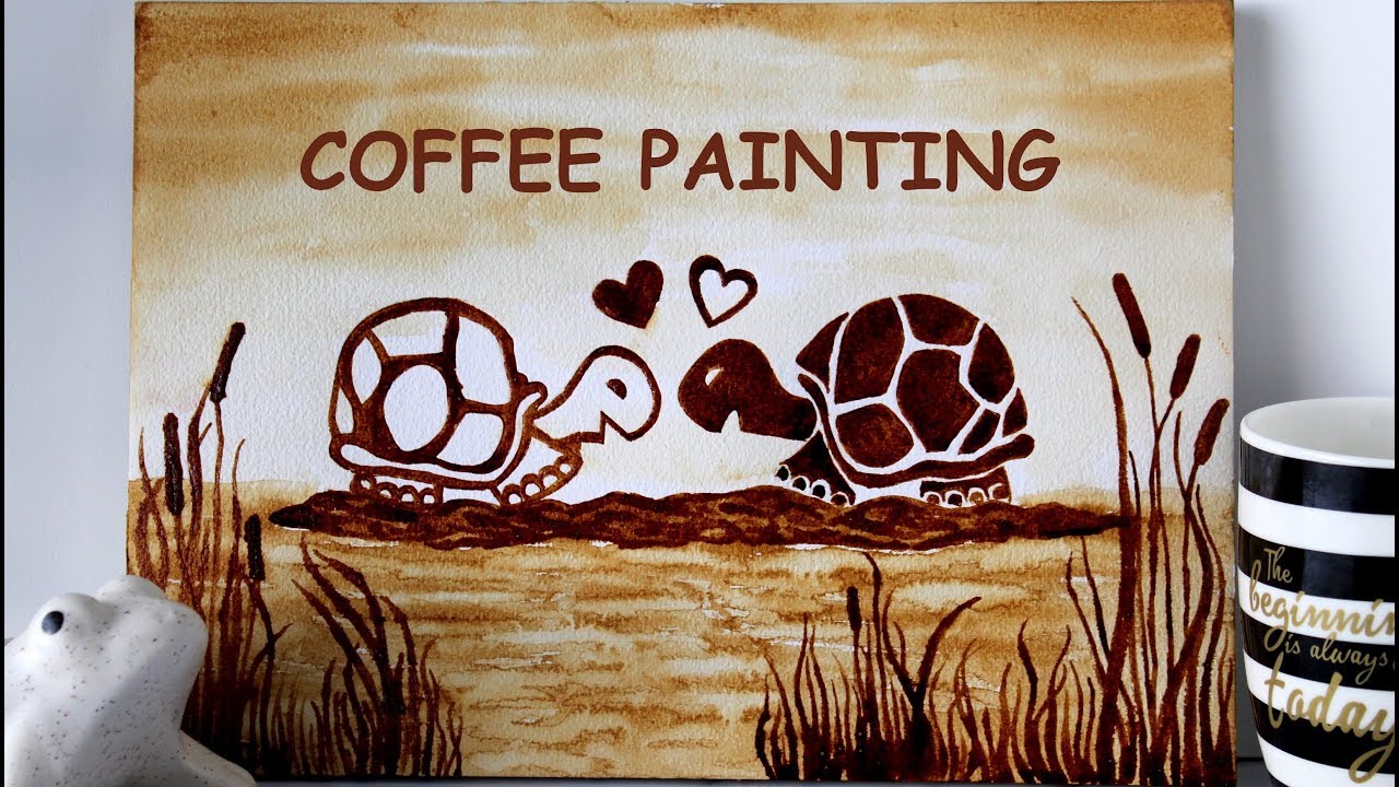 COFFEE ART PAINTING FOR BEGINNERS
