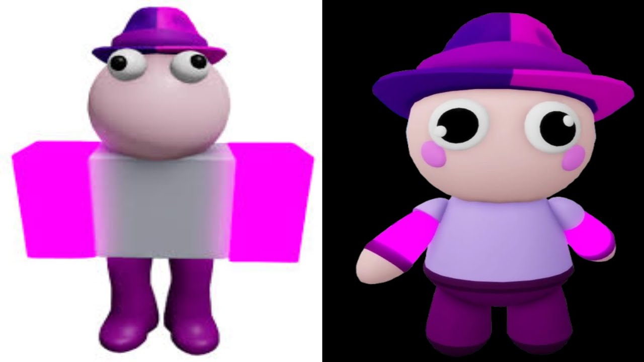 ROBLOX Piggy Moopy skins Showcase (Skin Quest)