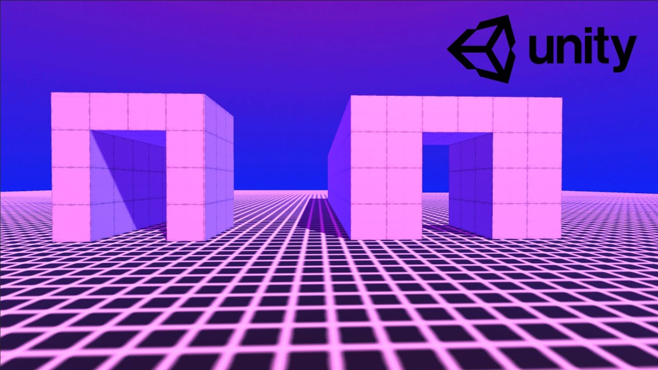 Non-Euclidean Game using Unity