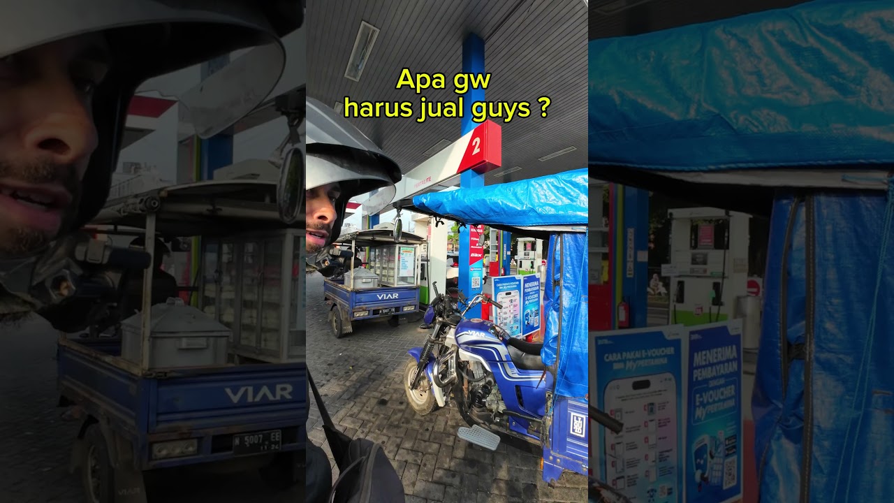 Bagaimana cara DAPAT BANYAK DUIT pakai Motor 3 Roda ? #lucu #komedi