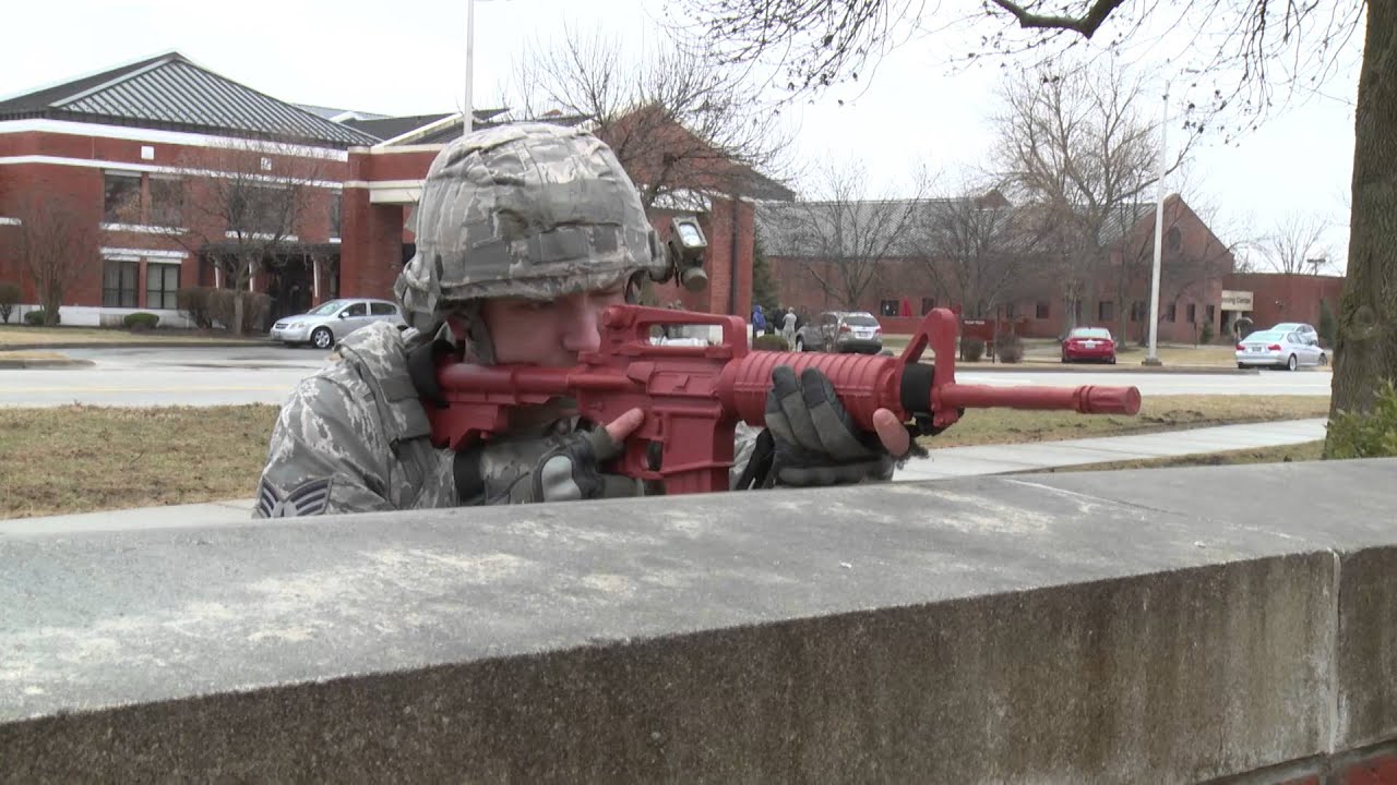 Active Shooter Training at Scott Air Force Base