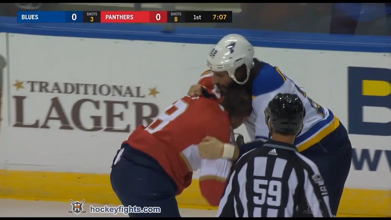 Chris Thorburn vs Micheal Haley Oct 12, 2017