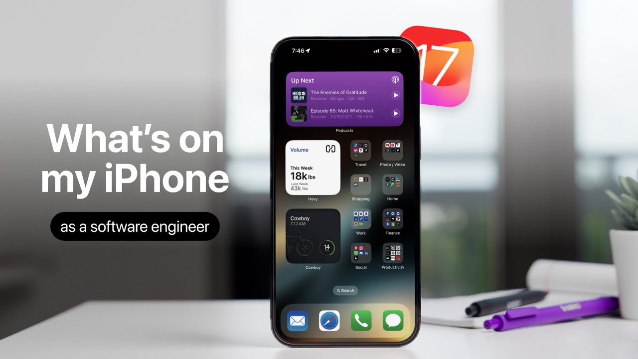 Что у меня на iPhone как у инженера-программиста