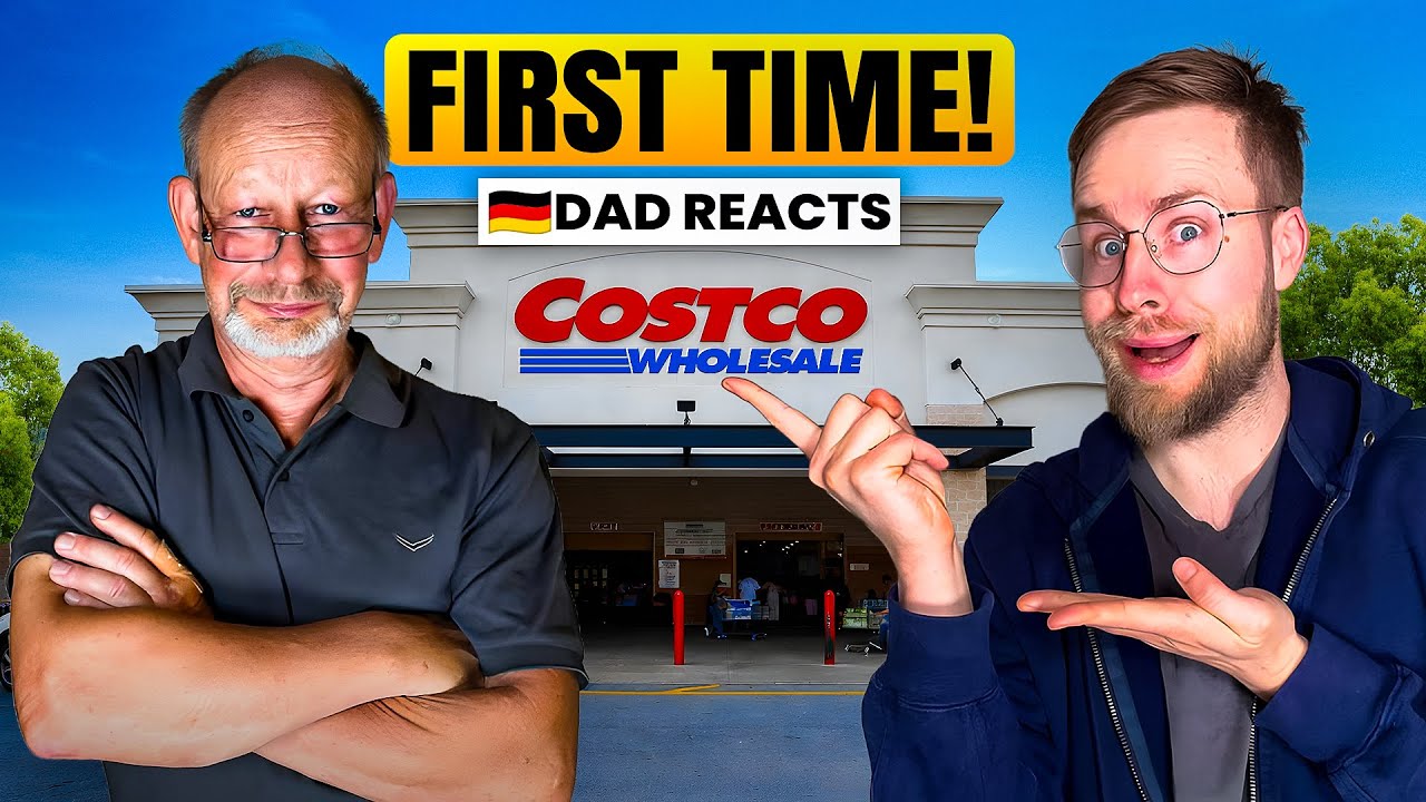 Первый раз в Costco — реакция немецкого папы 🇩🇪 (Хот-дог + Пицца!)