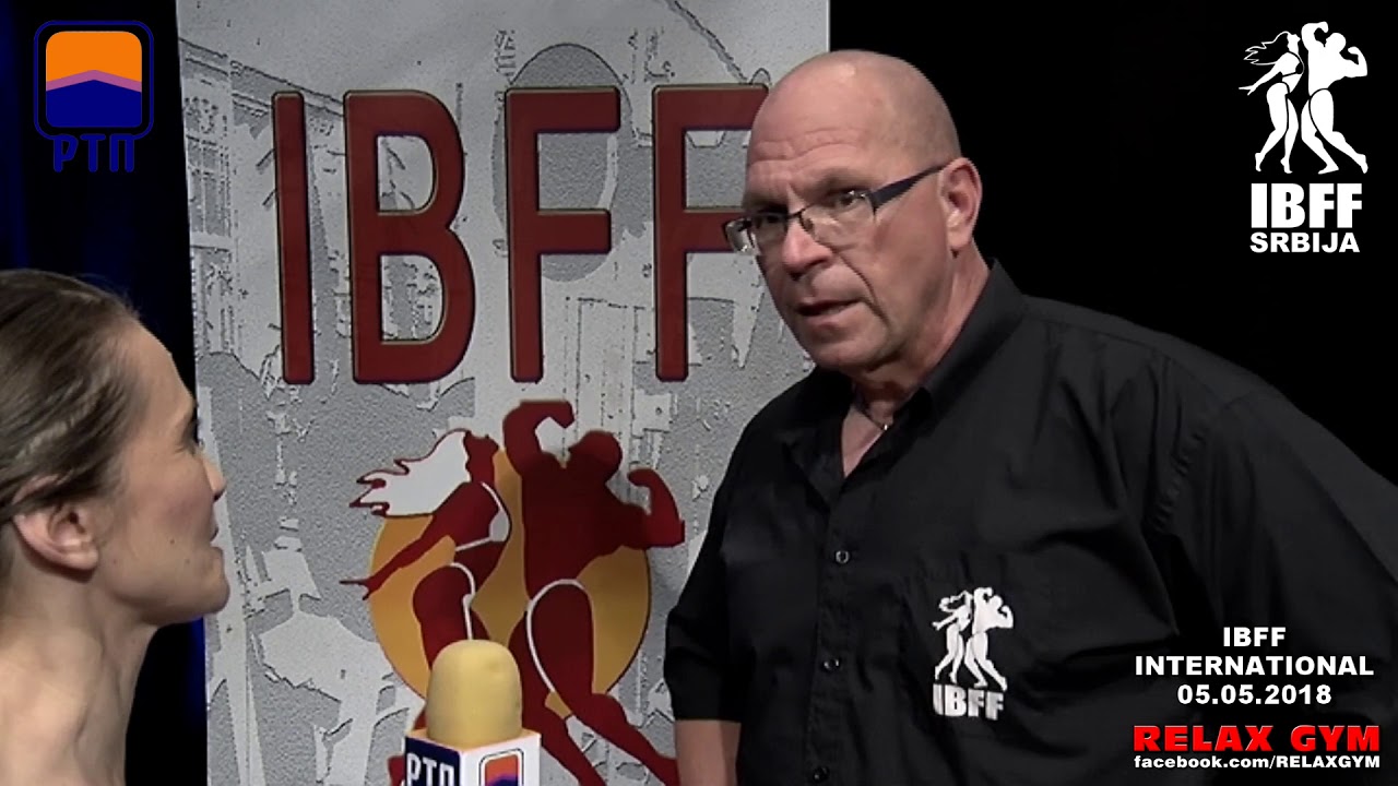 IBFF INTERNATIONAL 2018 - DUŠKO MADŽAREVIĆ - IBFF WORLD PRESIDENT