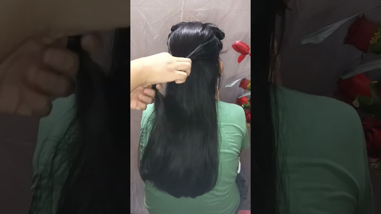 Try this unique hairstyle for everyday ✨