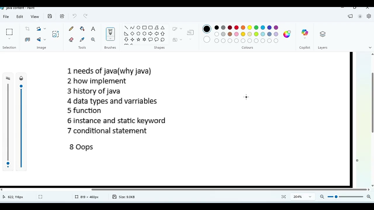 introduction java
