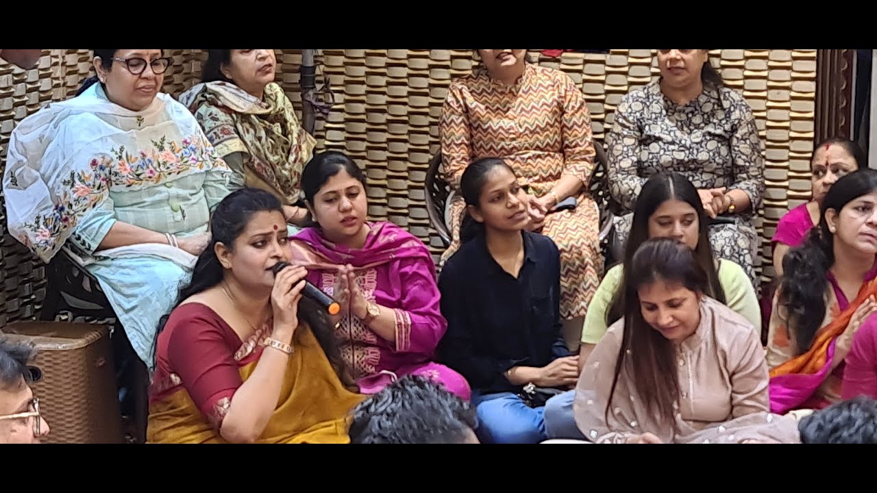 Kamna Siddhi Shyam Darbar Kirtan -October 2021 (Sagorika Banerjee) - Kismat Walo Ko Milta Hai Shyam