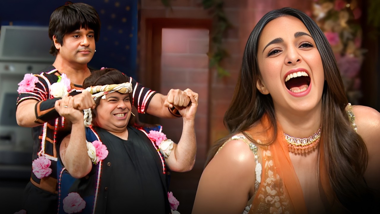 Garam Dharam And Funny Paaji Openly Flirts With Kiara Advani | Kapil Sharma Show | ADMD Haste Raho