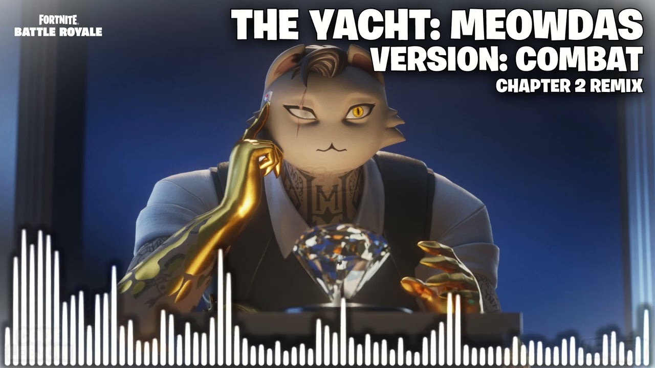 Fortnite Chapter 2 Remix Meowdas (Midas) Boss Combat Music Extended [The Yacht]