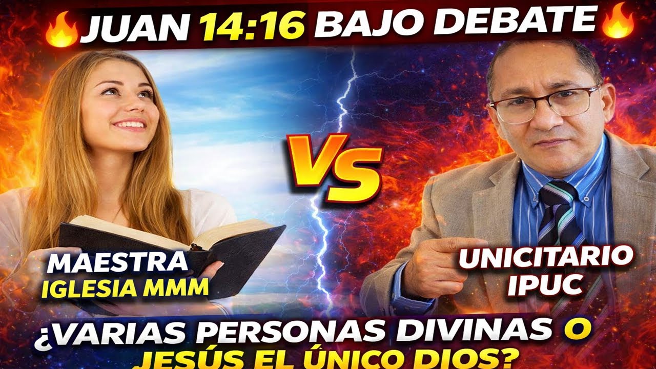 🔥 JUAN 14:16 BAJO DEBATE: ¿VARIAS PERSONAS DIVINAS O JESÚS EL ÚNICO DIOS? ⚔️ Iglesia MMM vs IPUC