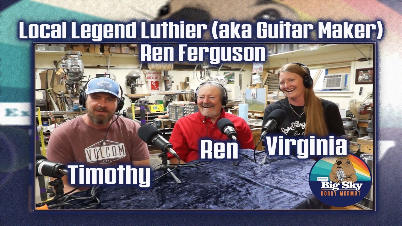 Local Legend Luthier (aka Guitar Maker) Ren Ferguson