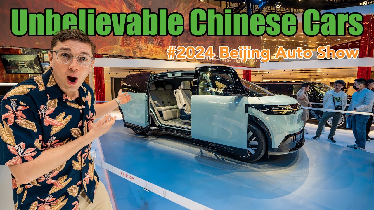 Самые смелые новые китайские автомобили с Beijing Auto 2024