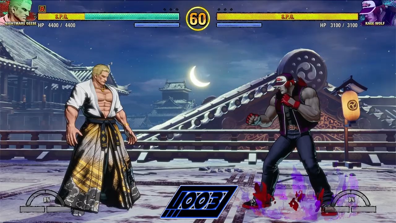 Fatal Fury: City of the Wolves EOST Nightmare Geese vs Kage Wolf
