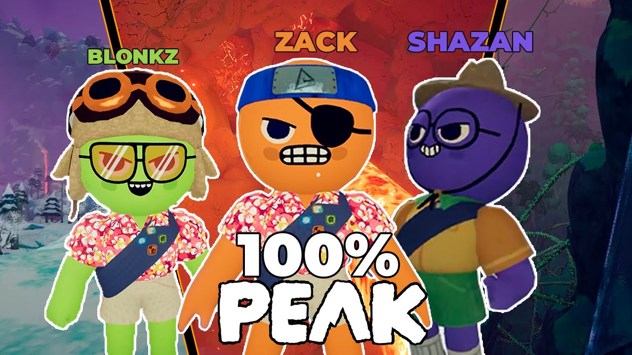 Eu joguei 100% de PEAK e foi muito DIVERTIDO!