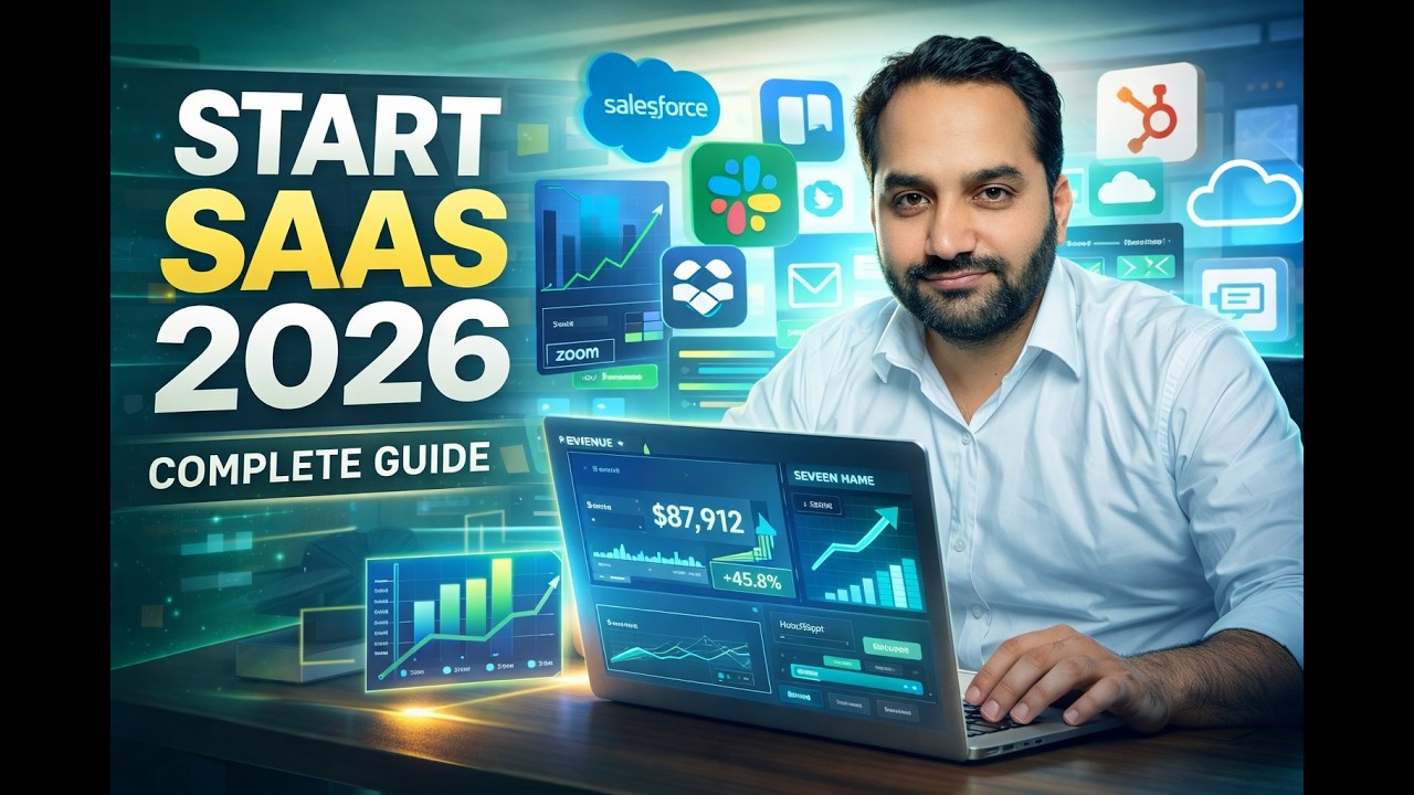How To Start a SaaS Company in 2026 | Complete Beginner Guide