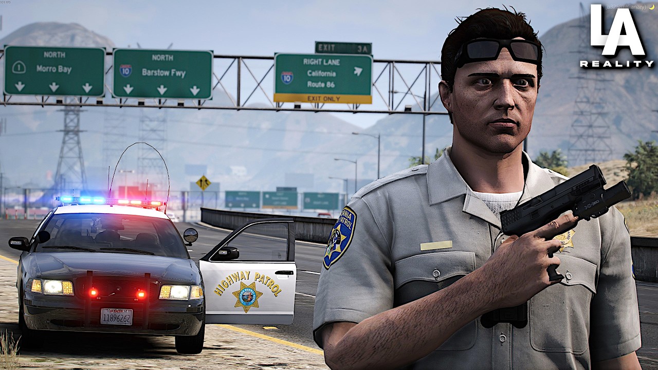 CHP Crown Victoria Patrol! LA Reality RP