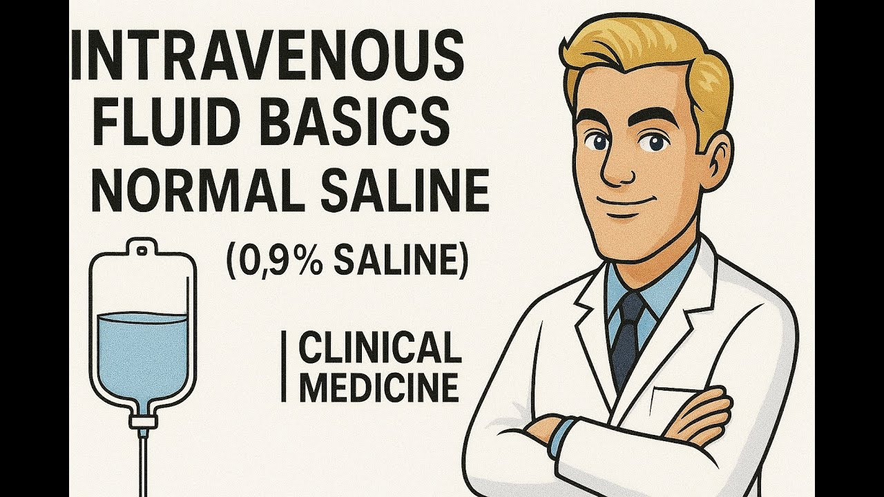 Intravenous Fluid Basics - Normal Saline (0.9% Saline) | Clinical Medicine