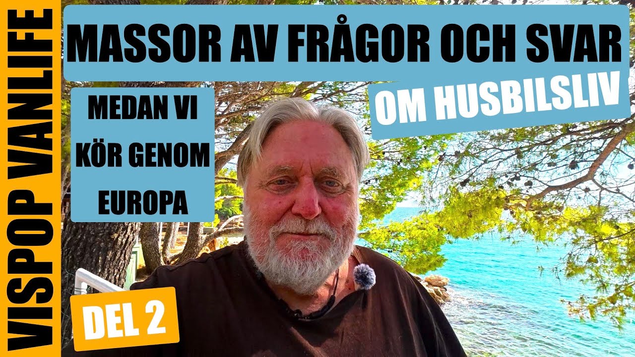 S5:E3 - Husbilsliv - Du frågar, del 2 - Jag svarar medan jag kör genom Tyskland och Tjeckien