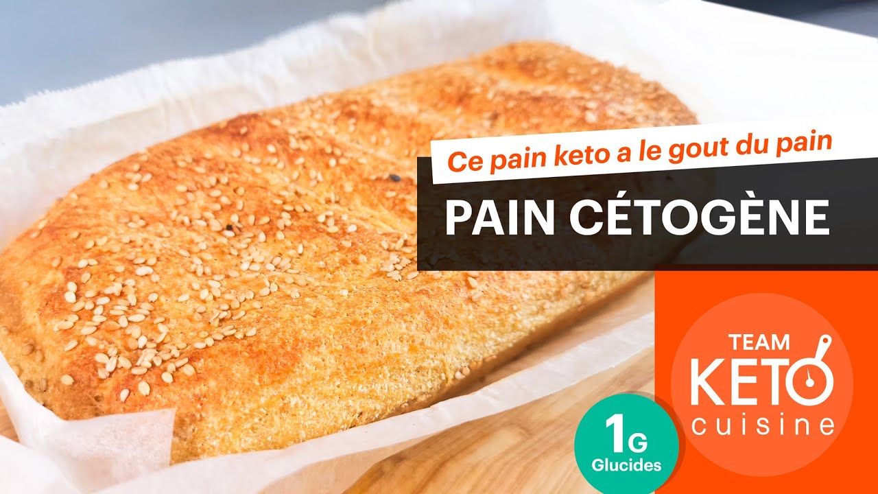 Pain cetogene 🍞 Recette qui a le gout du pain « normal » !