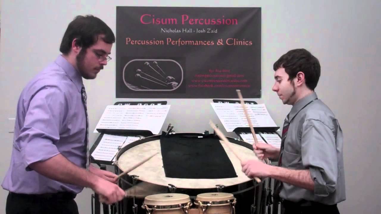Motion no. 1: Multi-percussion duet  - Cisum Percussion (by Nicholas Hall)