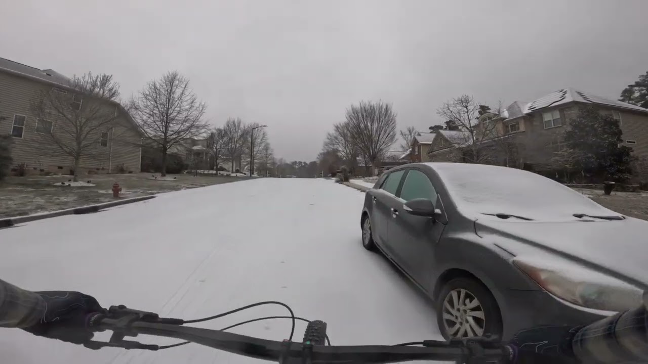 Durham, NC snow bike