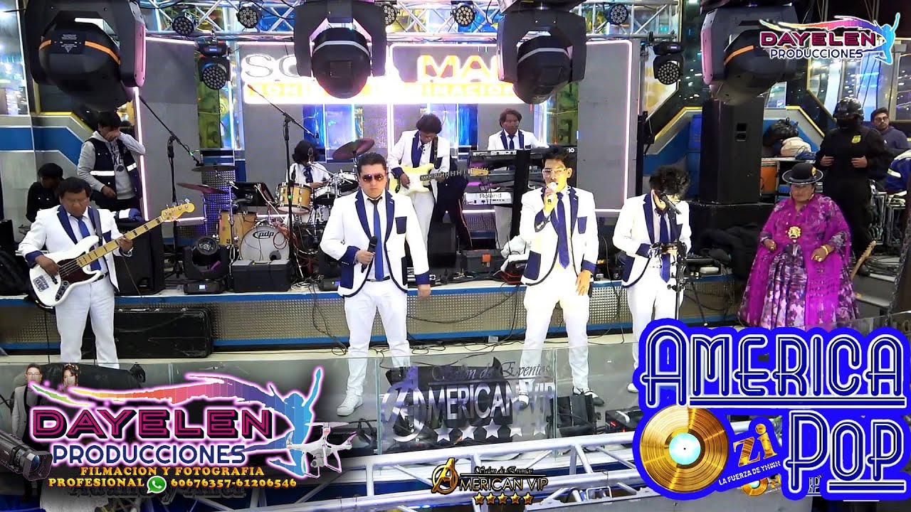 GRUPO AMERICA POP EN LA BODA DE ADALID Y ANEL - 2023