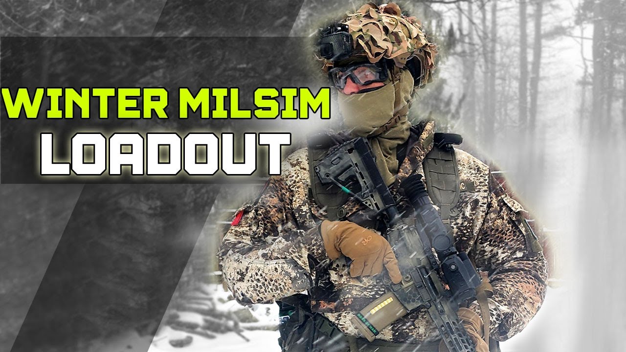 Hardcore Winter Milsim Loadout!