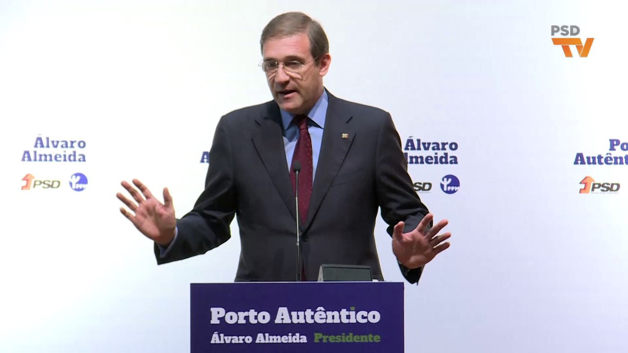 Discurso de Pedro Passos Coelho na apresentação da Candidatura Autárquica de Álvaro Almeida