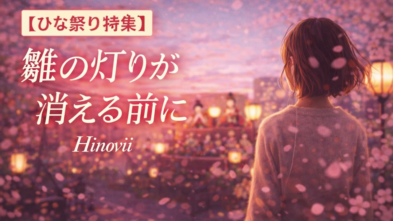 Hinovii – 【ひな祭り特集】雛の灯りが消える前に｜切ない春うたプレイリスト（Official Lyric Video）