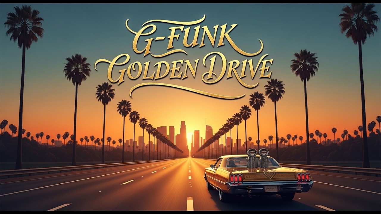 West Coast G-Funk Cali Nights 🌴 Funky Driving Vibes for Late Night