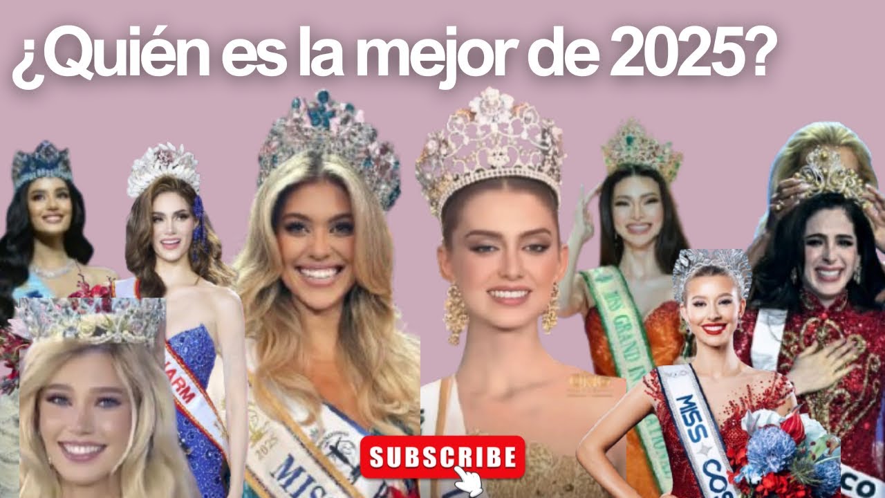 La mejor reina GRAND SLAM 2025 #missuniverse #missworld 