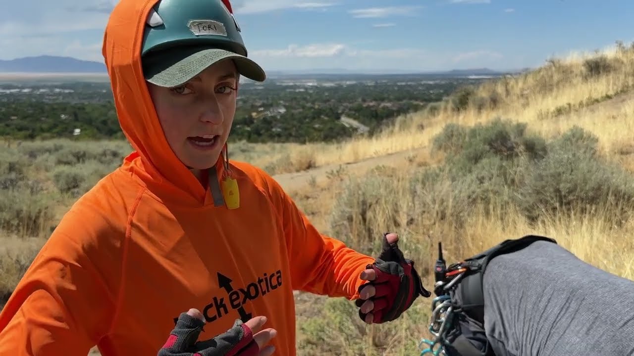 Adam's Canyon - Deadman Anchor, Retrievable Traverse Line