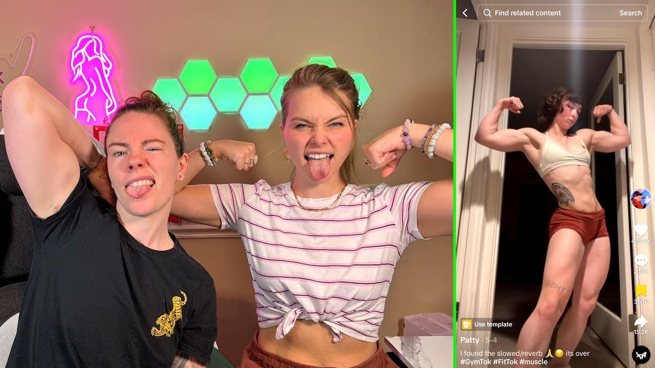 Reacting To LeanBeefPatty Thirst Traps! - Hailee And Kendra