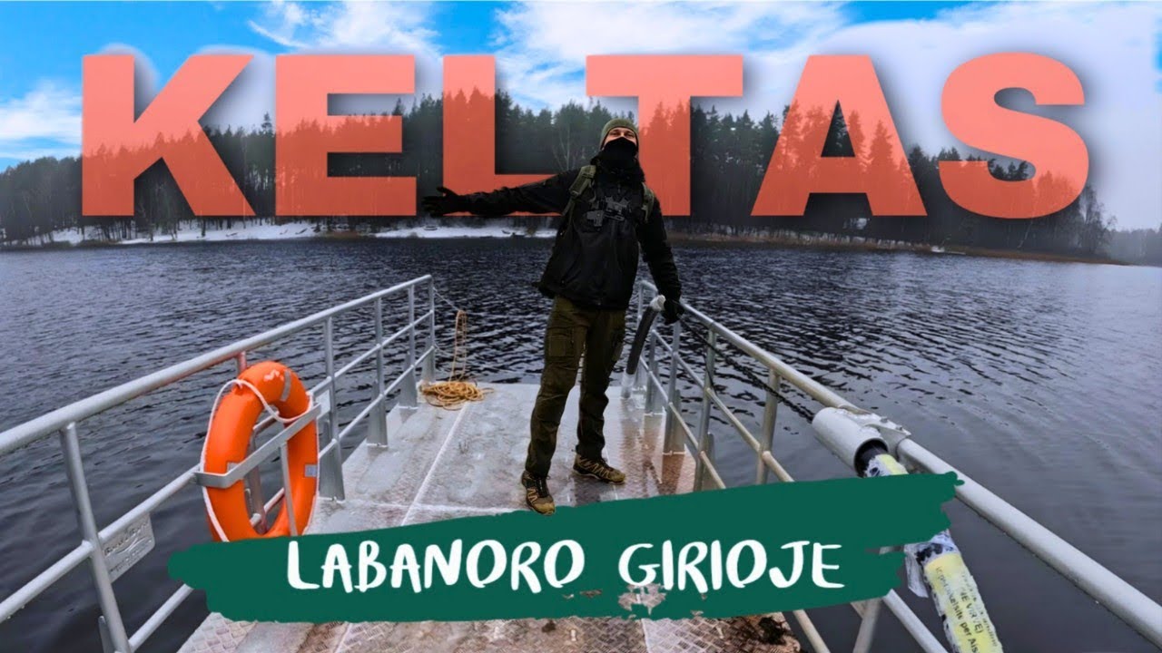 Keltas per ežerą, nustebino! | Nuotykiai Labanoro girioje
