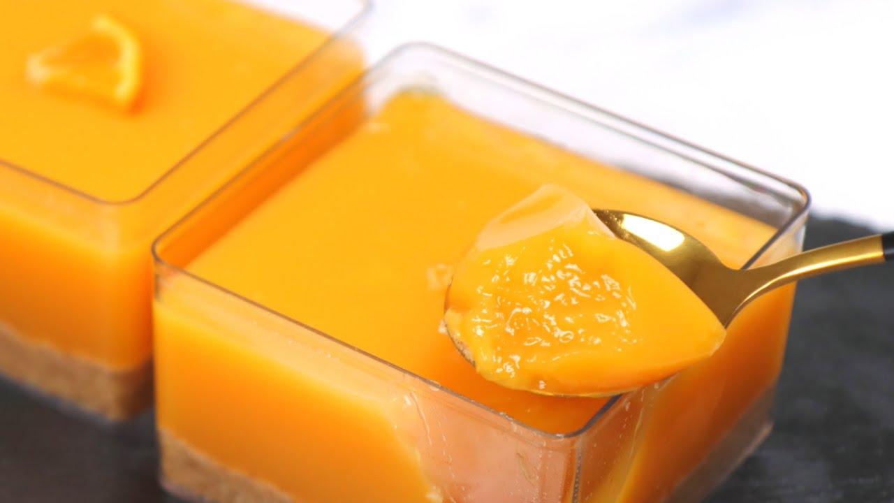 Orange dessert box &ndash; no eggs &ndash; no gelatine