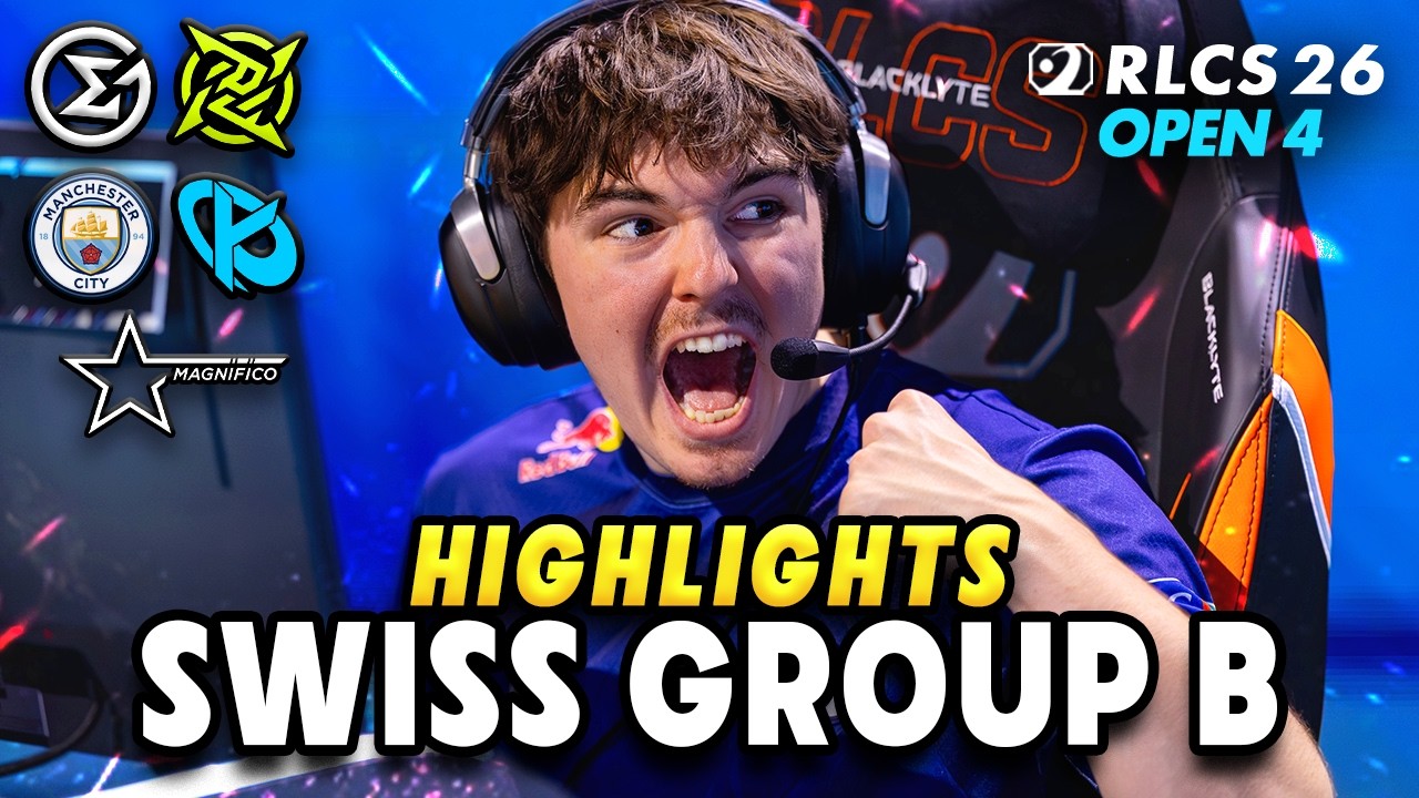 *Highlights* Europe Looks SCARY!? | Swiss Group B RLCS 2026 Highlights | Europe Paris Open 4
