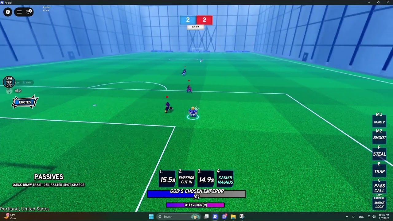first time going against a gk in meta lock