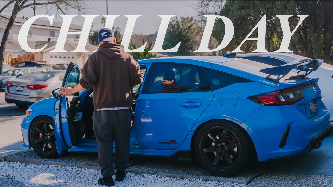 POV Chill Morning Coffee First, Then Installing a New Part on My Civic Type R (Cinematic)