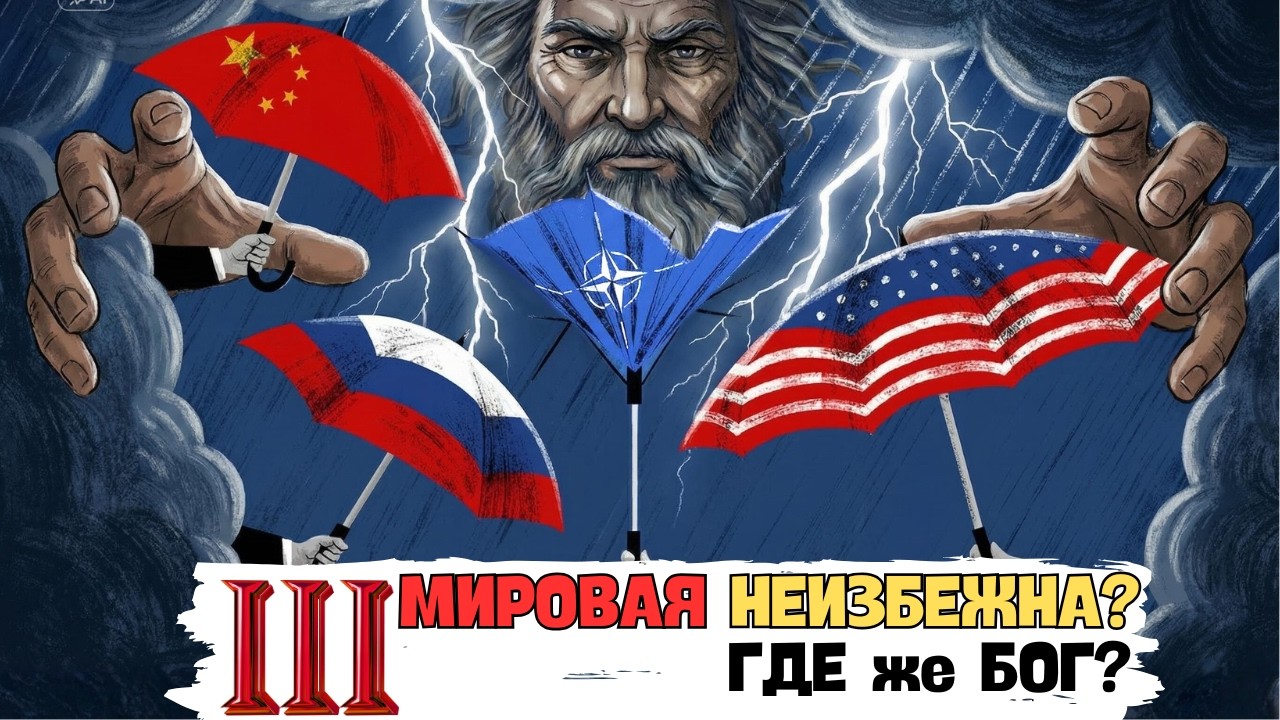 ТРЕТЬЯ МИРОВАЯ НЕИЗБЕЖНА? Куда смотрит Бог и что говорит Библия
