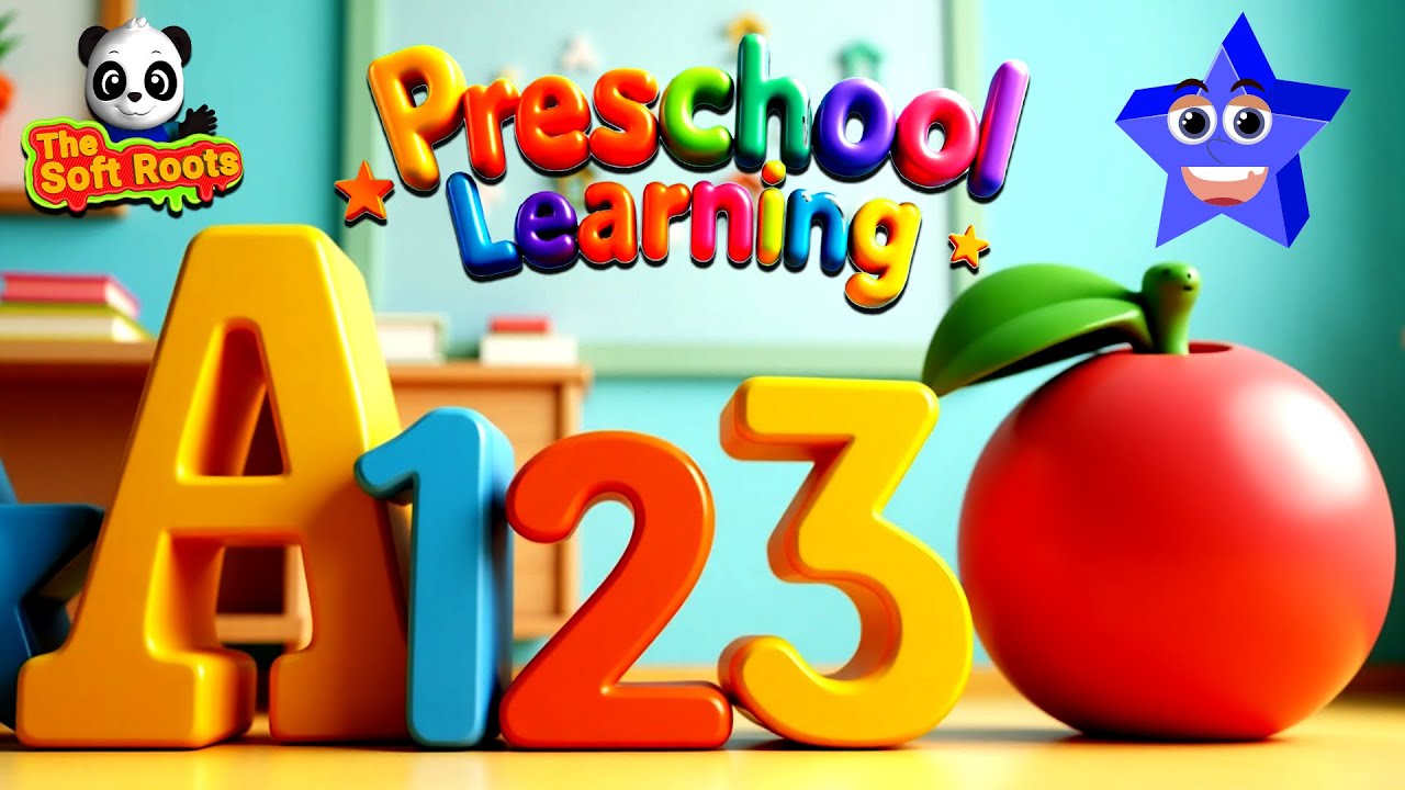 Preschool Learning for 3-Year-Olds: Fun with ABCs, Numbers, Shapes & Colors at Home