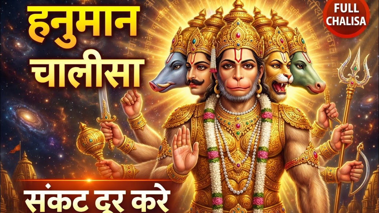 Powerful Hanuman Chalisa | 2026 राम भक्त हनुमान | Listen Daily for Strength
