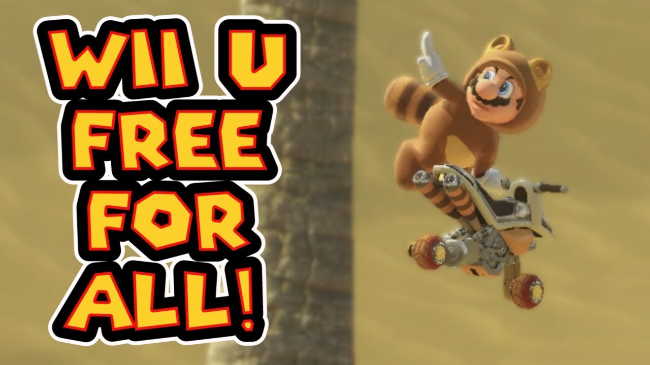 Mario Kart 8 Wii U 200cc Free For All Races!