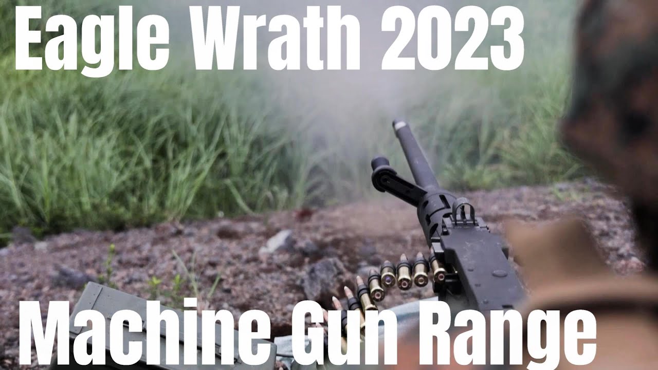 キャンプ富士 実弾射撃訓練 | Eagle Wrath 2023 - Machine Gun Range