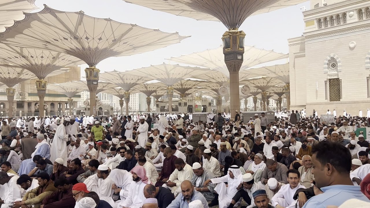 Masjid Nabavi Full & Beautiful Heart Touching Recitation | Free Video | No CopyRights
